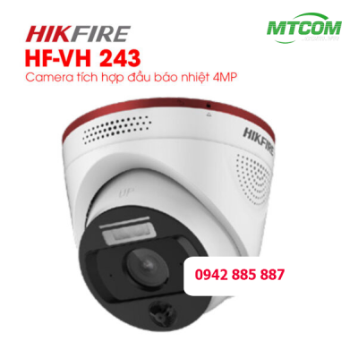 Camera tích hợp đầu báo nhiệt 4MP Hikfire HF-VH 243
