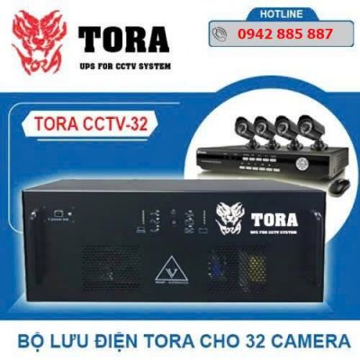 Bộ lưu điện 32 camera TORA CCTV-32